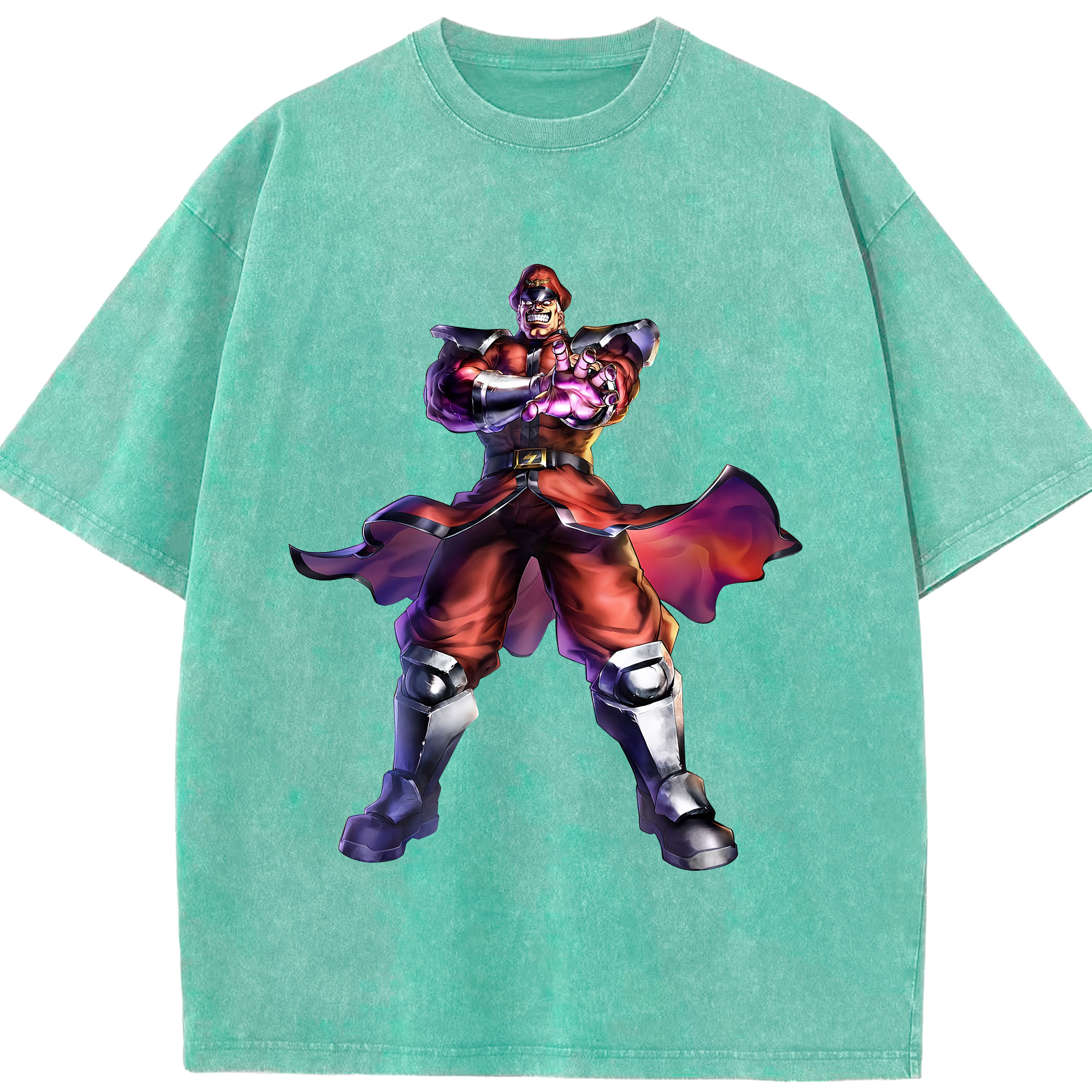 （画像用） 北斗の拳 Fist of the North Star 綿100% ヴィンテージ風 半袖Tシャツ（フロントプリント）